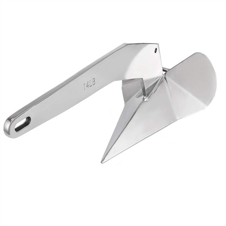 Якорь из нержавеющей стали для лодки